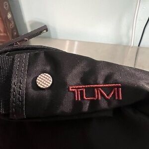 Black Tumi Nylon Tech Crossbody bag